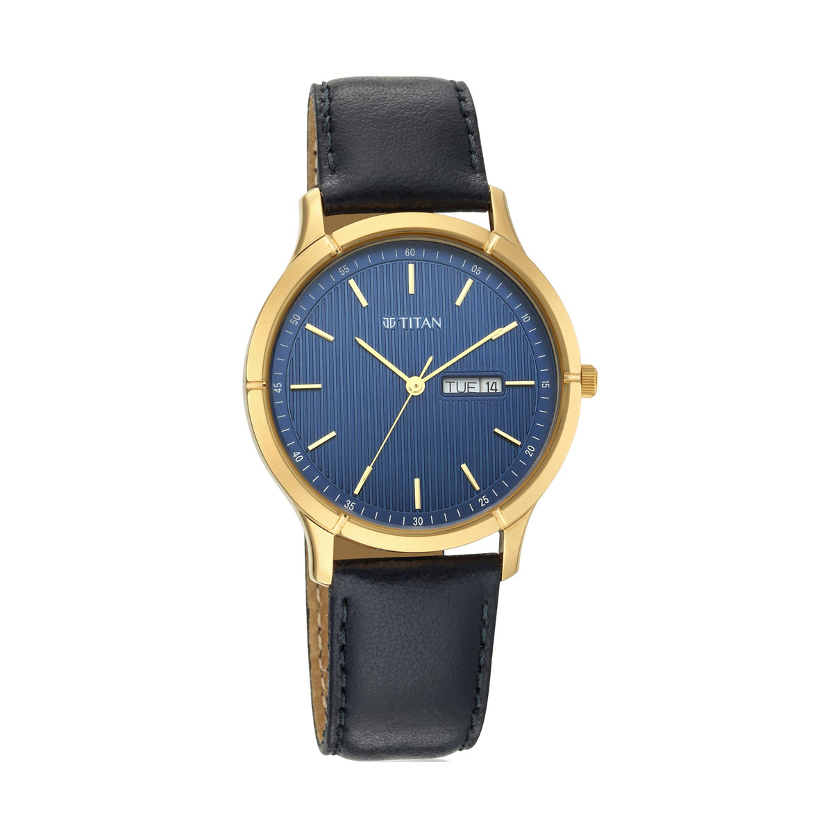 Titan on sale blue dial