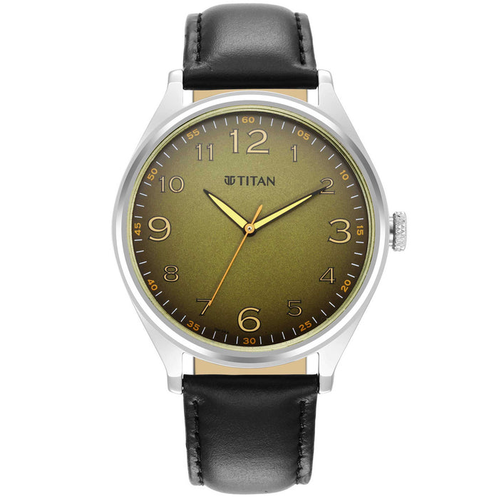 Titan Trendsetters With Green Dial