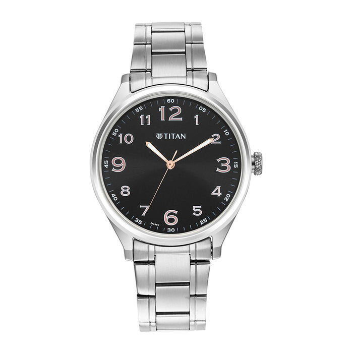 Titan Trendsetters Black Dial Mens Watch