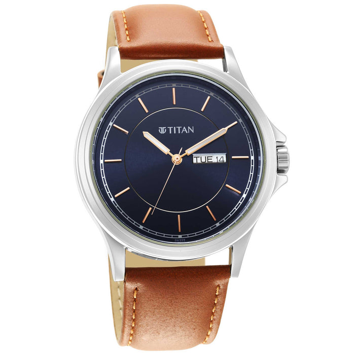 Titan Trendsetters With Blue Dial Watch for Men