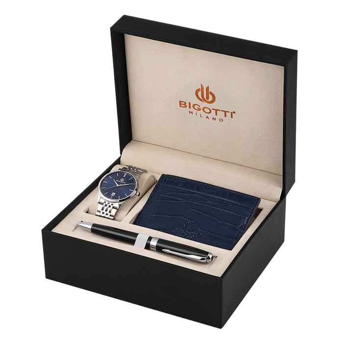 Bigotti Men's Watch Gift Set - BG.1.10695-3