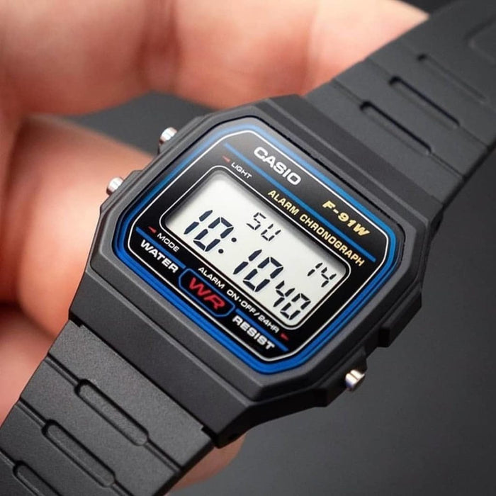 Casio Vintage Digital Watch – F-91W-1DG