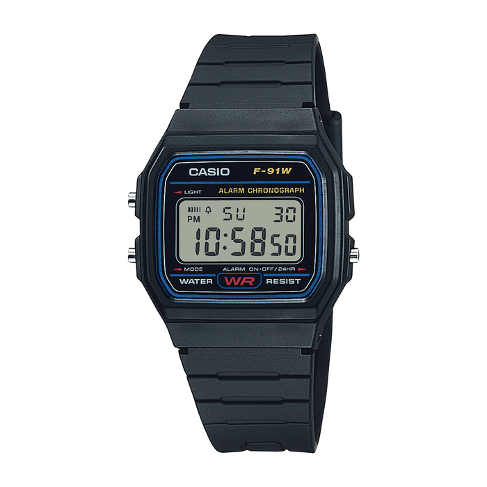 Casio Vintage Digital Watch – F-91W-1DG