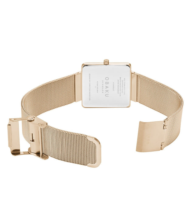 Obaku Women KVADRAT - GOLD