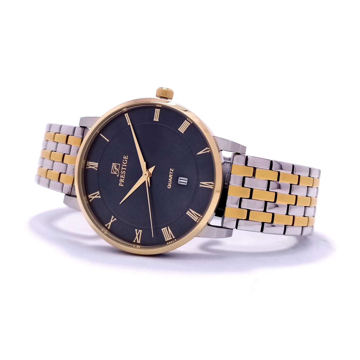 Prestige De Ville Steel - yellow gold Chronometer Watch 434.20.40.20.08.001  | OMEGA US®