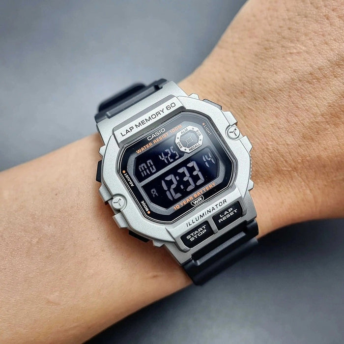Casio Digital Men Watch WS-1400H-1BVDF