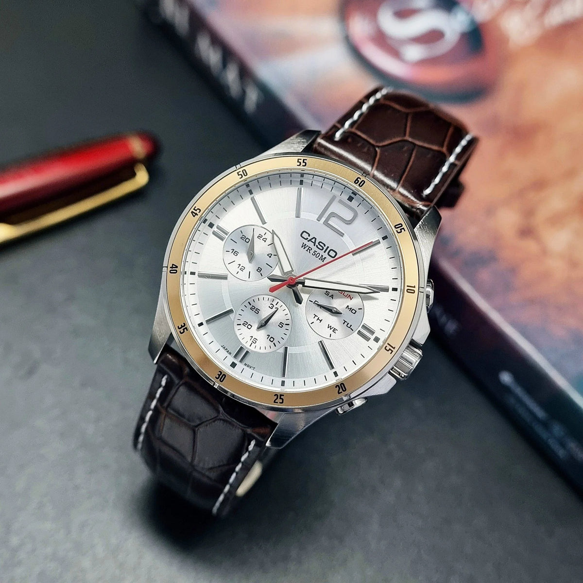 Casio Men Watch MTP-1374L-7AVDF — Time Keepers pk