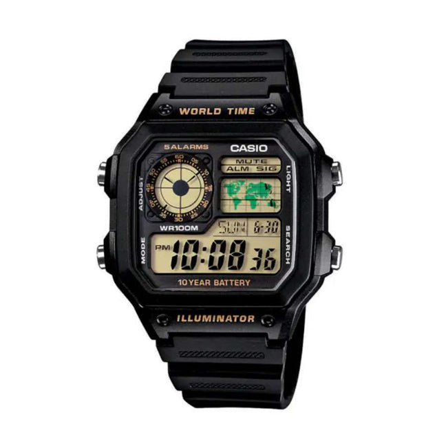 Casio Digital Men Watch AE-1200WH-1BVDF