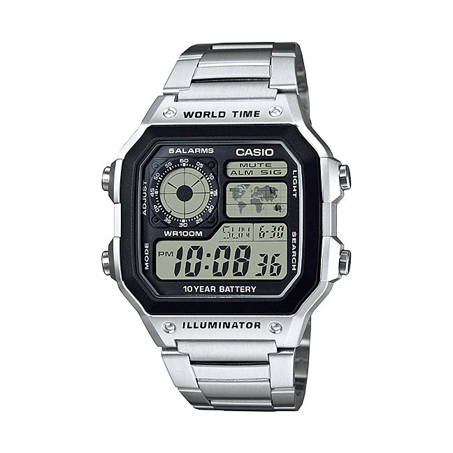 Casio Digital Men Watch AE-1200WHD-1AVDF