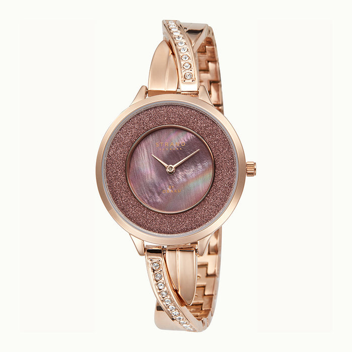 Strand Womens Watch - TIMOR - COFFEE