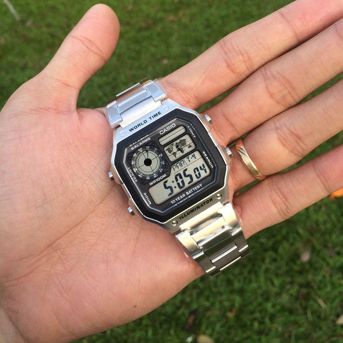 Casio Digital Men Watch AE-1200WHD-1AVDF
